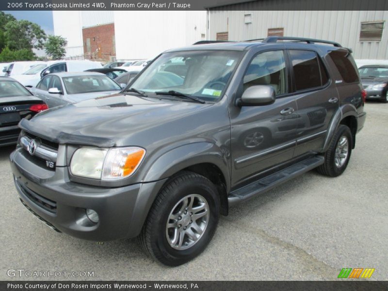 Phantom Gray Pearl / Taupe 2006 Toyota Sequoia Limited 4WD