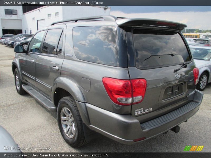 Phantom Gray Pearl / Taupe 2006 Toyota Sequoia Limited 4WD