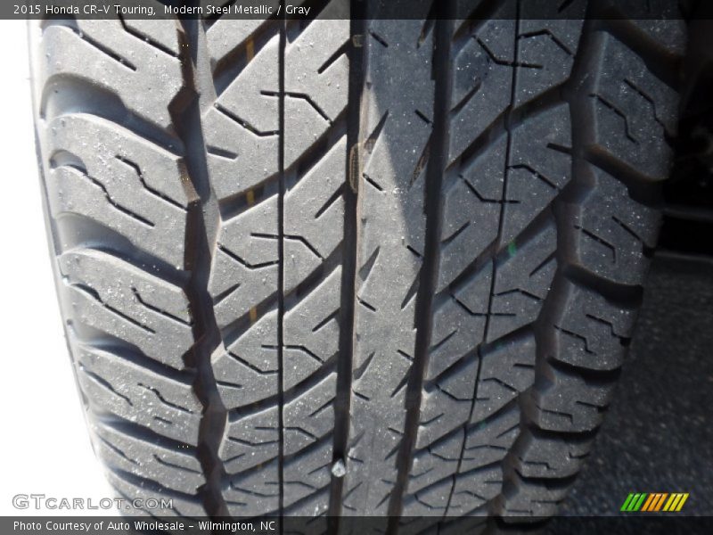 Modern Steel Metallic / Gray 2015 Honda CR-V Touring