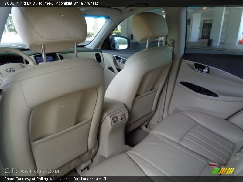 Rear Seat of 2008 EX 35 Journey