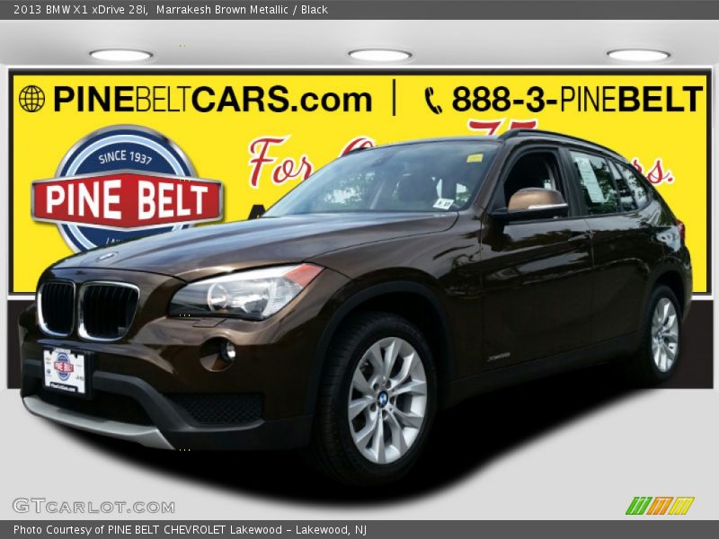 Marrakesh Brown Metallic / Black 2013 BMW X1 xDrive 28i