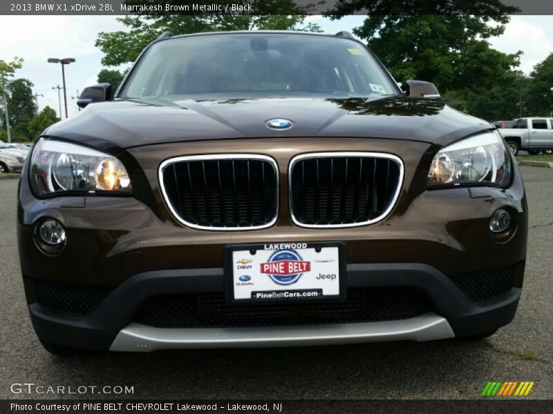 Marrakesh Brown Metallic / Black 2013 BMW X1 xDrive 28i