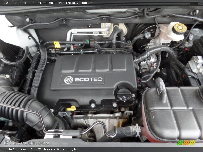 White Pearl Tricoat / Titanium 2013 Buick Encore Premium