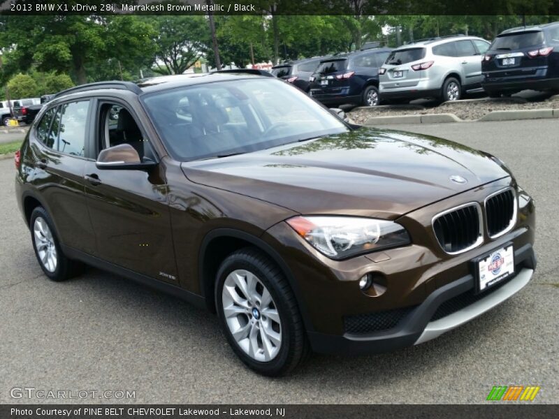 Marrakesh Brown Metallic / Black 2013 BMW X1 xDrive 28i