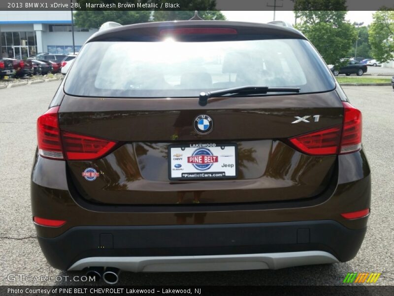 Marrakesh Brown Metallic / Black 2013 BMW X1 xDrive 28i