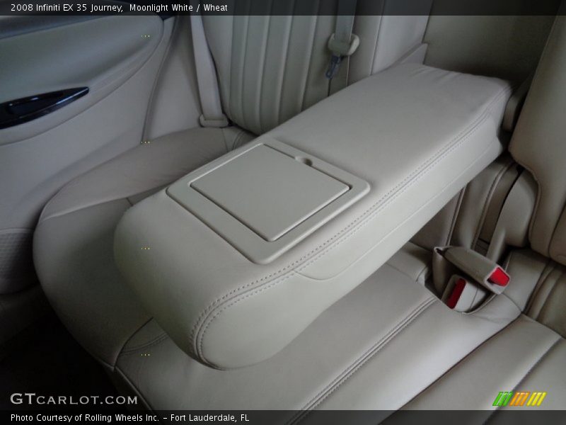 Moonlight White / Wheat 2008 Infiniti EX 35 Journey