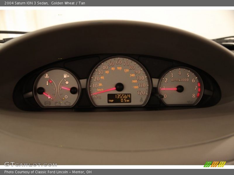 Golden Wheat / Tan 2004 Saturn ION 3 Sedan
