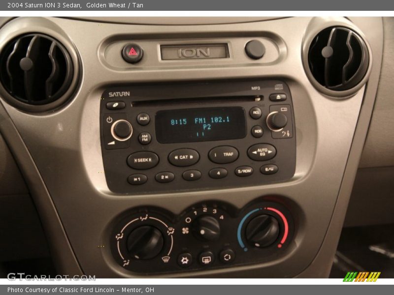 Golden Wheat / Tan 2004 Saturn ION 3 Sedan
