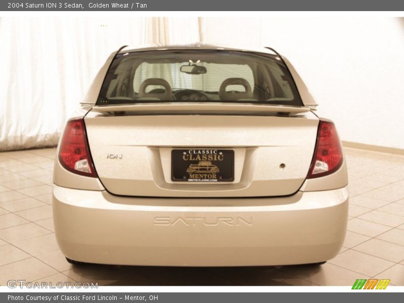 Golden Wheat / Tan 2004 Saturn ION 3 Sedan