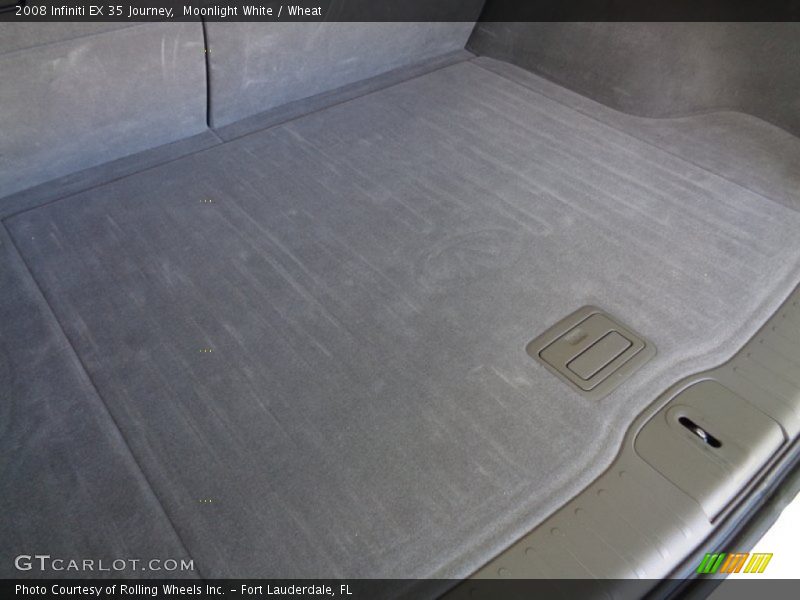 Moonlight White / Wheat 2008 Infiniti EX 35 Journey