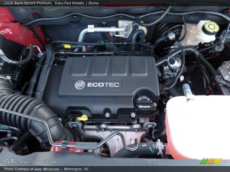 Ruby Red Metallic / Ebony 2015 Buick Encore Premium