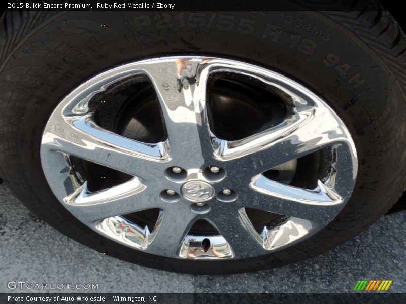 Ruby Red Metallic / Ebony 2015 Buick Encore Premium