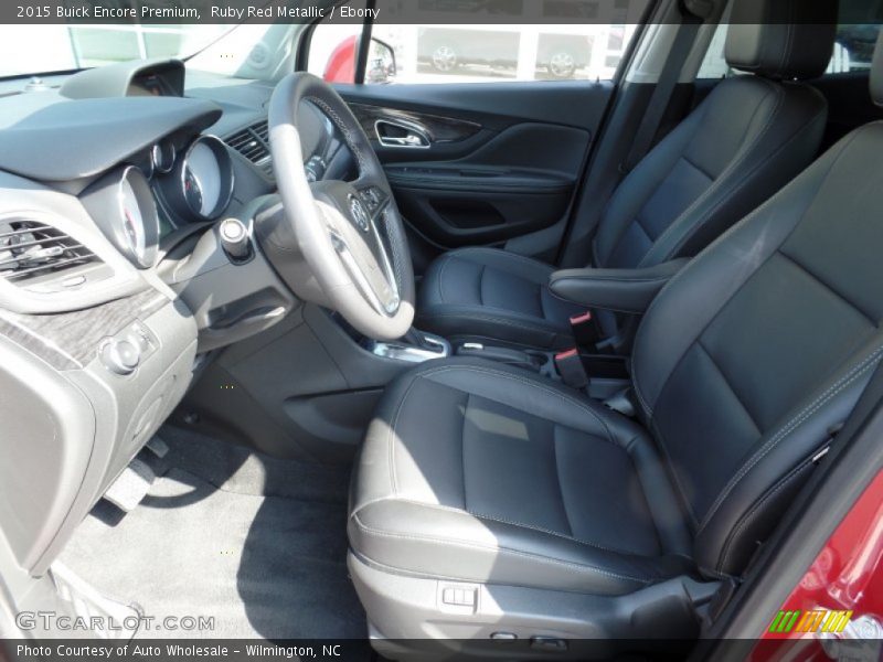 Ruby Red Metallic / Ebony 2015 Buick Encore Premium