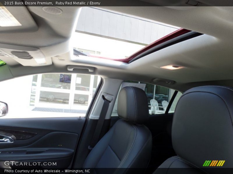 Ruby Red Metallic / Ebony 2015 Buick Encore Premium