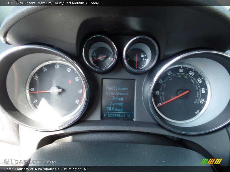 Ruby Red Metallic / Ebony 2015 Buick Encore Premium
