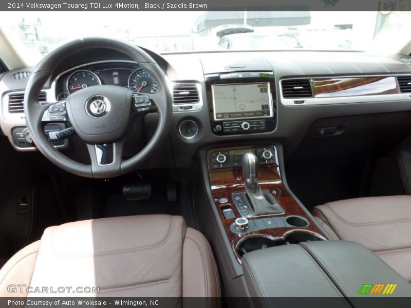 Black / Saddle Brown 2014 Volkswagen Touareg TDI Lux 4Motion