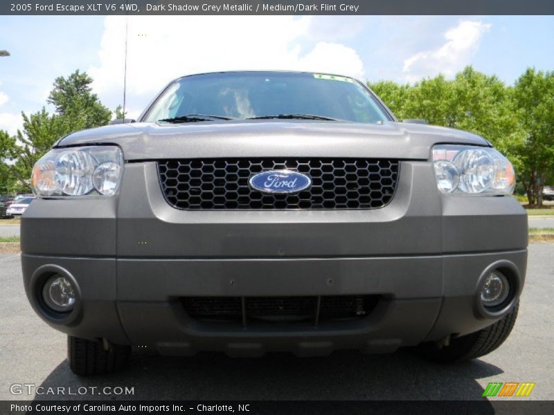 Dark Shadow Grey Metallic / Medium/Dark Flint Grey 2005 Ford Escape XLT V6 4WD