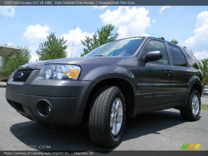 Dark Shadow Grey Metallic / Medium/Dark Flint Grey 2005 Ford Escape XLT V6 4WD