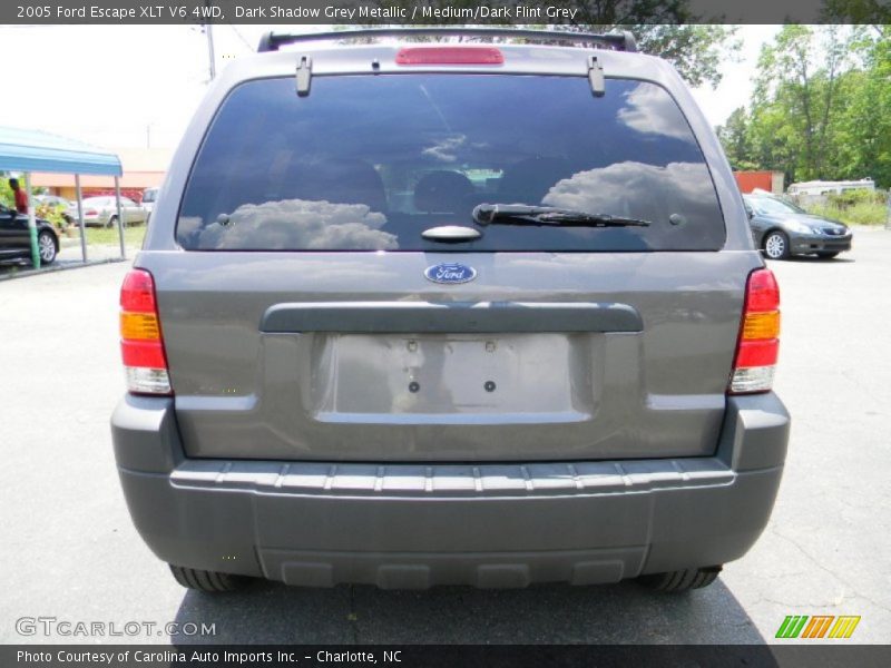 Dark Shadow Grey Metallic / Medium/Dark Flint Grey 2005 Ford Escape XLT V6 4WD