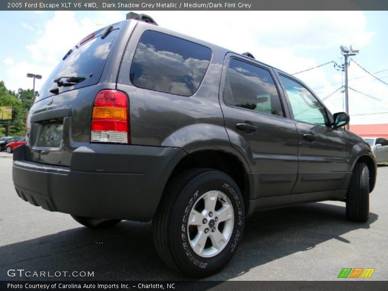 Dark Shadow Grey Metallic / Medium/Dark Flint Grey 2005 Ford Escape XLT V6 4WD
