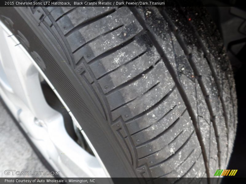 Black Granite Metallic / Dark Pewter/Dark Titanium 2015 Chevrolet Sonic LTZ Hatchback