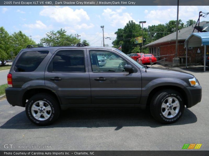 Dark Shadow Grey Metallic / Medium/Dark Flint Grey 2005 Ford Escape XLT V6 4WD