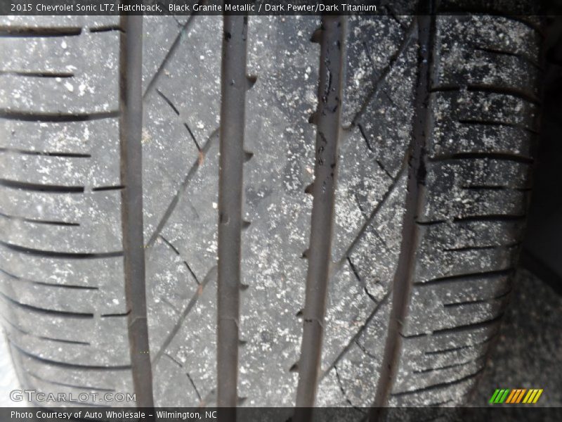 Black Granite Metallic / Dark Pewter/Dark Titanium 2015 Chevrolet Sonic LTZ Hatchback