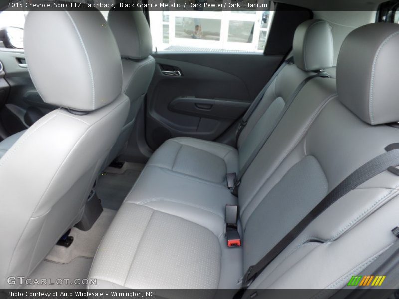 Black Granite Metallic / Dark Pewter/Dark Titanium 2015 Chevrolet Sonic LTZ Hatchback