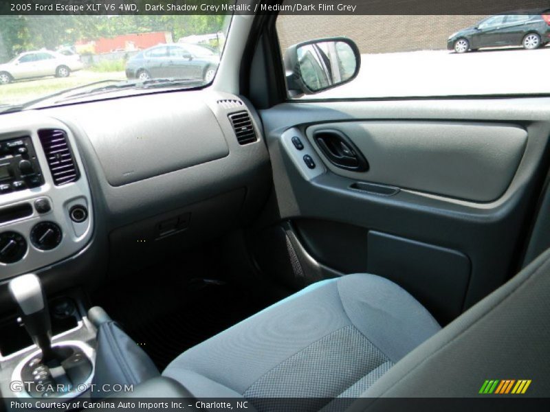 Dark Shadow Grey Metallic / Medium/Dark Flint Grey 2005 Ford Escape XLT V6 4WD