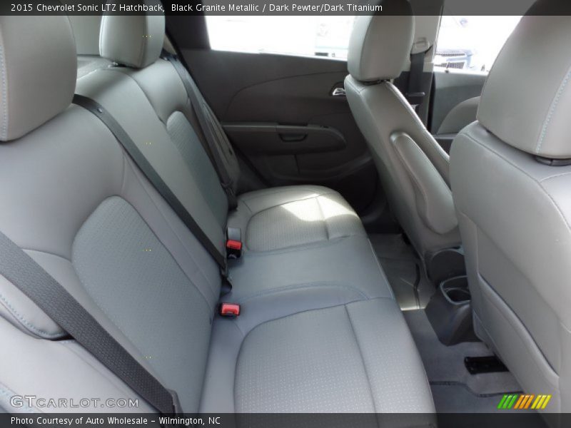 Black Granite Metallic / Dark Pewter/Dark Titanium 2015 Chevrolet Sonic LTZ Hatchback