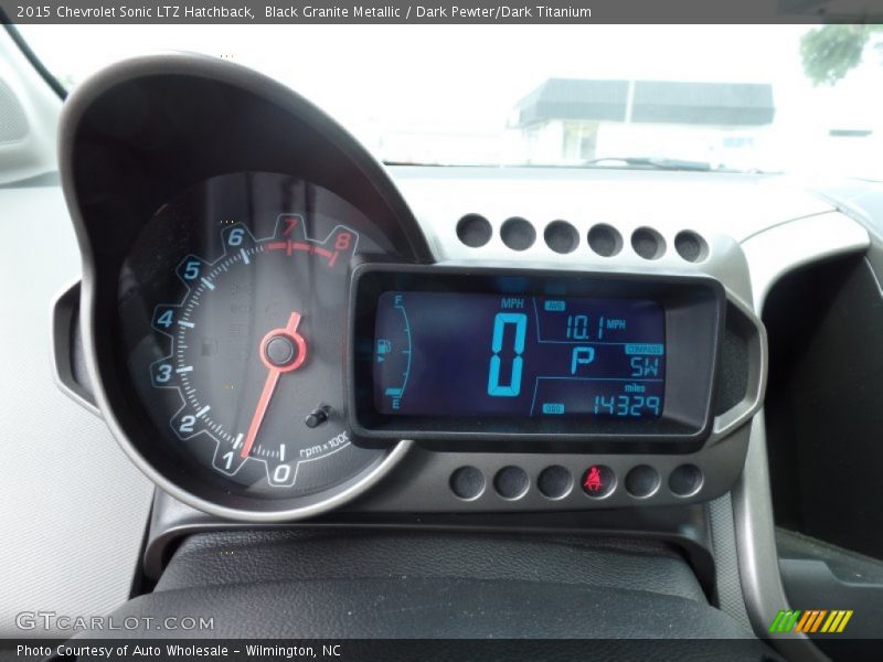 Black Granite Metallic / Dark Pewter/Dark Titanium 2015 Chevrolet Sonic LTZ Hatchback
