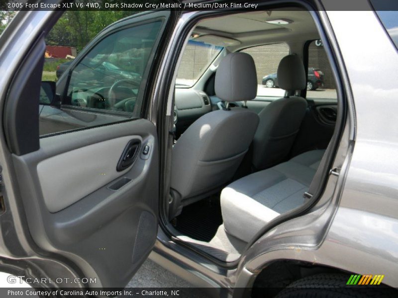 Dark Shadow Grey Metallic / Medium/Dark Flint Grey 2005 Ford Escape XLT V6 4WD