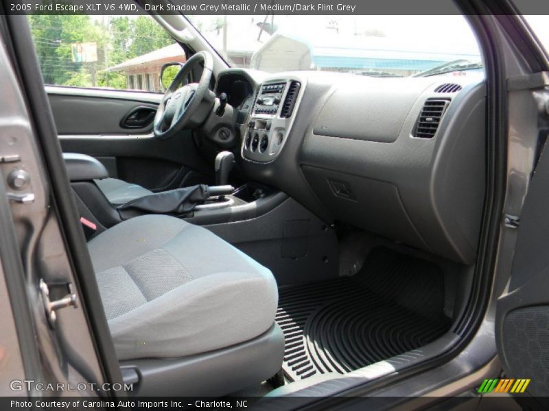 Dark Shadow Grey Metallic / Medium/Dark Flint Grey 2005 Ford Escape XLT V6 4WD