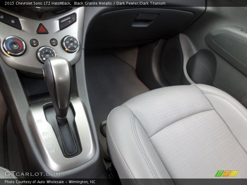 Black Granite Metallic / Dark Pewter/Dark Titanium 2015 Chevrolet Sonic LTZ Hatchback