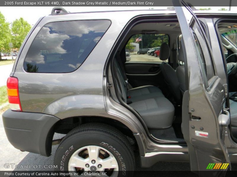 Dark Shadow Grey Metallic / Medium/Dark Flint Grey 2005 Ford Escape XLT V6 4WD