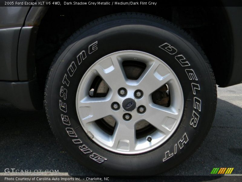 Dark Shadow Grey Metallic / Medium/Dark Flint Grey 2005 Ford Escape XLT V6 4WD