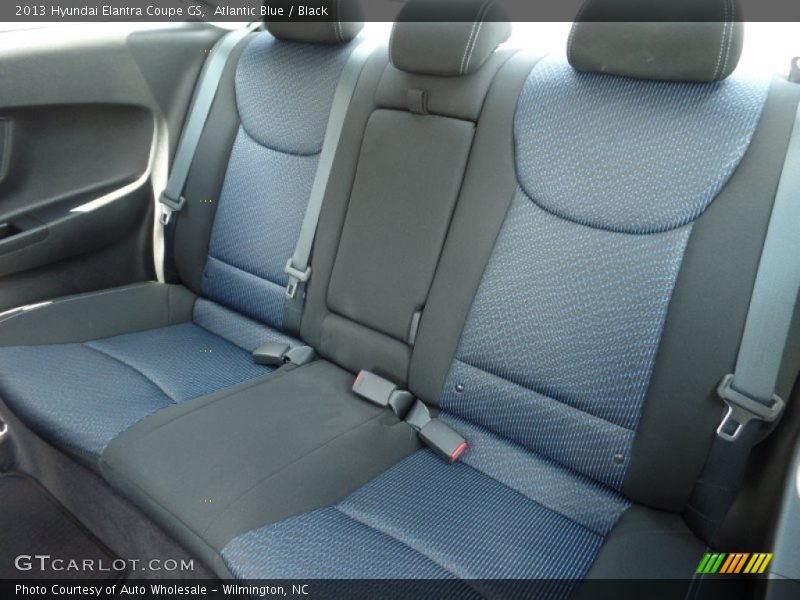 Atlantic Blue / Black 2013 Hyundai Elantra Coupe GS