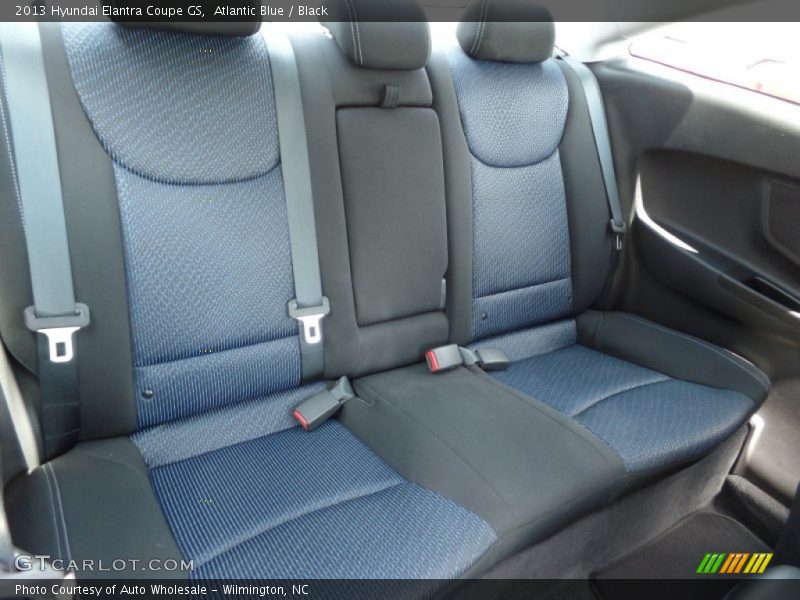 Atlantic Blue / Black 2013 Hyundai Elantra Coupe GS