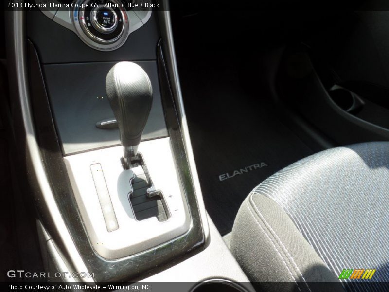 Atlantic Blue / Black 2013 Hyundai Elantra Coupe GS