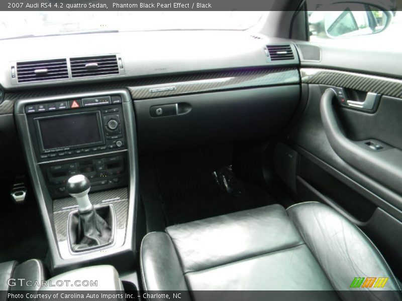 Phantom Black Pearl Effect / Black 2007 Audi RS4 4.2 quattro Sedan