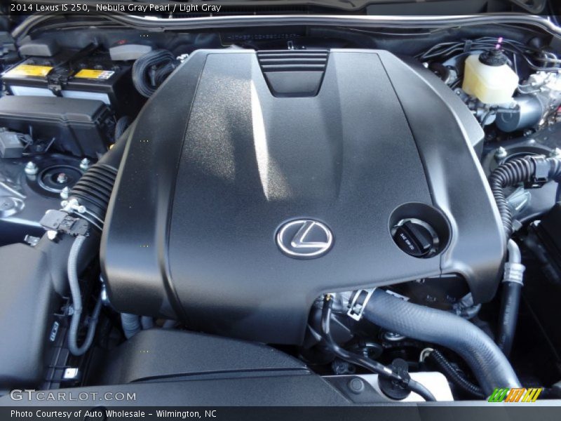 Nebula Gray Pearl / Light Gray 2014 Lexus IS 250