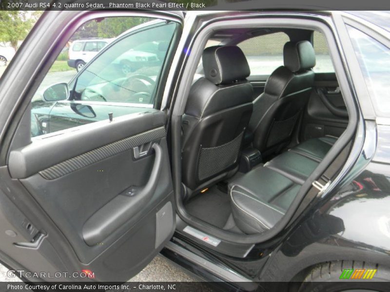 Phantom Black Pearl Effect / Black 2007 Audi RS4 4.2 quattro Sedan