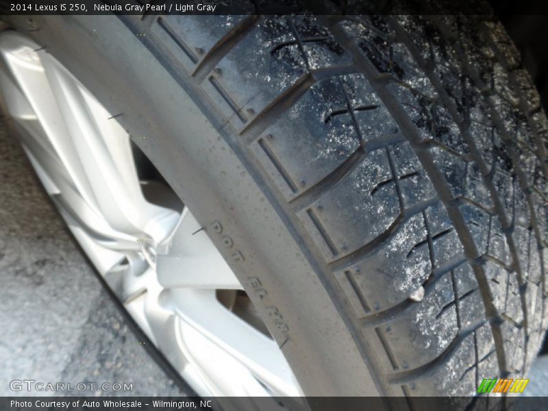 Nebula Gray Pearl / Light Gray 2014 Lexus IS 250
