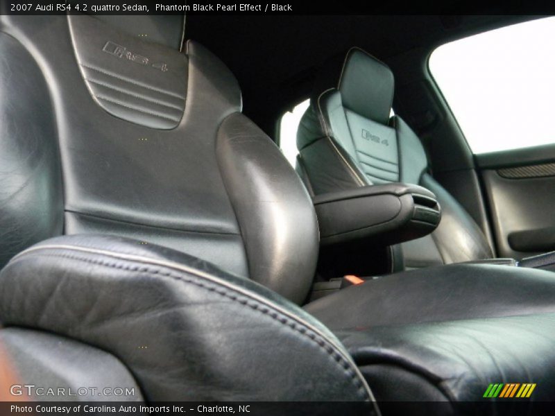 Phantom Black Pearl Effect / Black 2007 Audi RS4 4.2 quattro Sedan