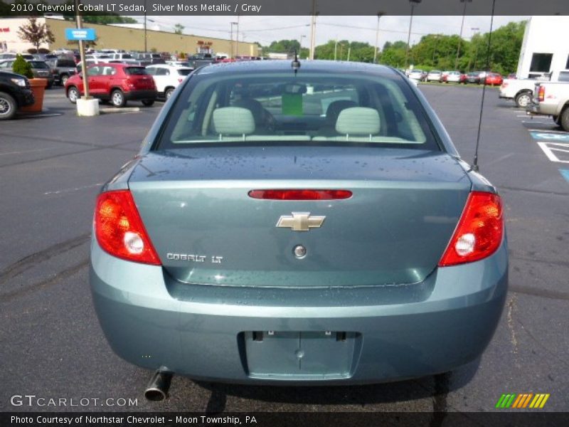 Silver Moss Metallic / Gray 2010 Chevrolet Cobalt LT Sedan