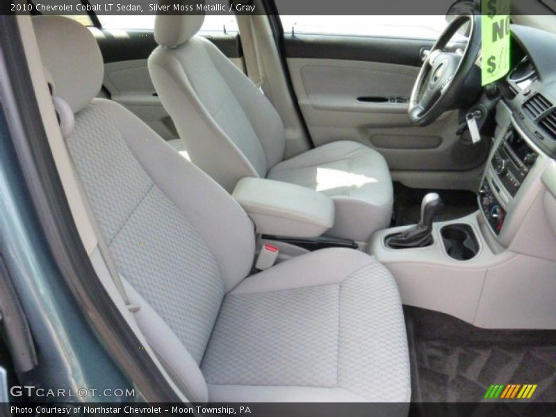 Silver Moss Metallic / Gray 2010 Chevrolet Cobalt LT Sedan