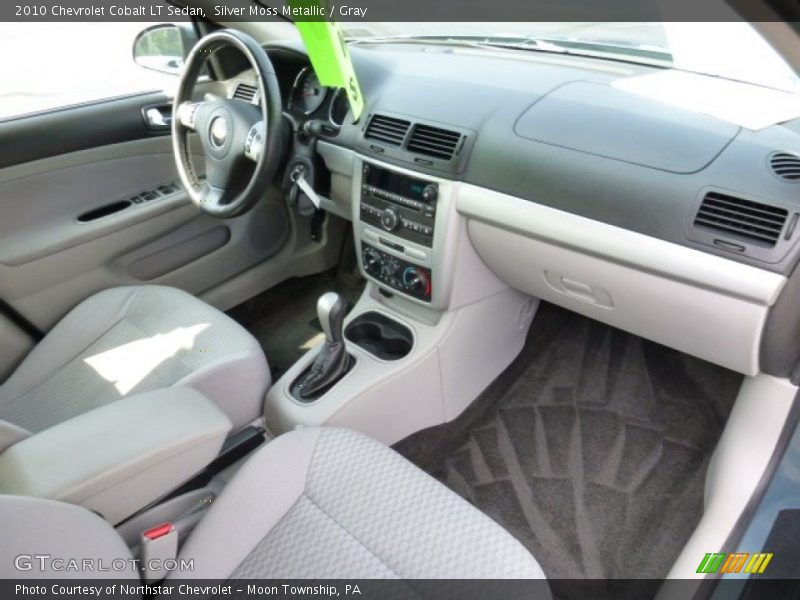 Silver Moss Metallic / Gray 2010 Chevrolet Cobalt LT Sedan
