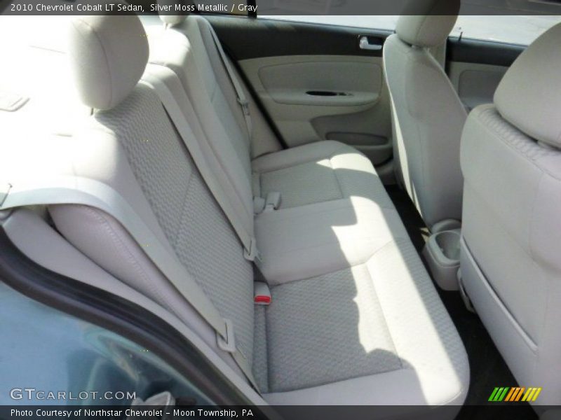 Silver Moss Metallic / Gray 2010 Chevrolet Cobalt LT Sedan