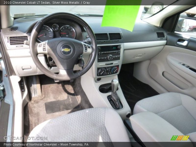 Silver Moss Metallic / Gray 2010 Chevrolet Cobalt LT Sedan