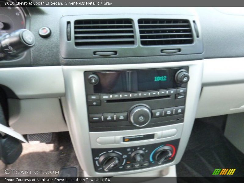 Silver Moss Metallic / Gray 2010 Chevrolet Cobalt LT Sedan